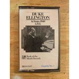 Fita K7 Cassete Importada Duke Ellington At Fargo 1940 Live