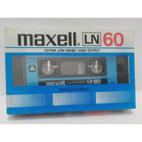 Fita K7 Cassete Maxell Ln 60