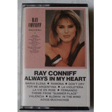 Fita K7 Cassete Ray Conniff Always In My Heart