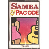 Fita K7 Samba E Pagode Vol 4 Cassete c Wander Pires Dicro