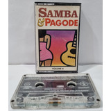 Fita K7 Samba E Pagode Vol 4