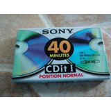 Fita K7 Sony 40 Minutes Cdit