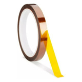 Fita Kapton Resistente Ao Calor Alta Temperatura 30m X 10mm