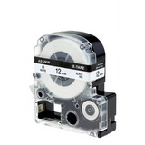 Fita Lc 4wbn Rotulador Epson Lw 300 Lw 400 Lw600 12mm Branca