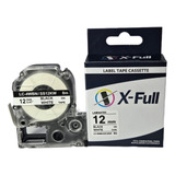 Fita Lc 4wbn Rotulador Epson Lw 300 Lw 400 Lw600 12mm Branca