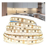 Fita Led 120led m Ip20 127v Para Perfil 10 Metros Cor Da Luz Branco quente 110v