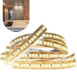 Fita Led 240 Leds P Perfil Sanca 5m 20w 3500k Branco Quente