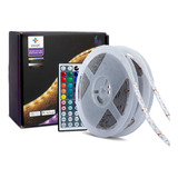 Fita Led Ekaza Rgb 10m Inteligente 5050 Ip65 Wifi Fonte Smart Automação Alexa Google Home