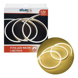 Fita Led Neon Branco Neutro 4000k 12v Rolo 5 Metros 12w m Cor Da Luz Branco neutro