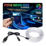Fita Led Painel Amarok 2013 Luz Interna 5m Rgb Tunning