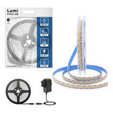 Fita Led Profissional 3m 720 Smd 2835 12v Ip20 C Fonte Lumi
