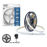 Fita Led Profissional C Fonte 3mt 180 Smd 2835 12v Ip65 Lumi