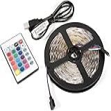 Fita LED RGB 5050 Rolo 5 Metros Luzes De LED USB Com Controle Remoto E 5050 RGB Decoração Natal Pisca LED Luzes Coloridas
