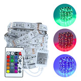 Fita Led Rgb 5050 Rolo 5m 300 Leds Ip20
