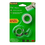 Fita Mágica Scotch Transparente 12mmx10m 2 Rolos
