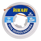 Fita Malha Dessoldadora Hk 120 03 1 5mx2mm No Clean Hikari