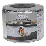 Fita Manta Asfáltica Auto Adesiva Aluminizada 10 Cm X 10 Mt