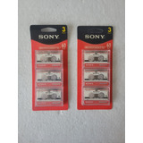 Fita Microcassete Sony 60min Mc60 Pack