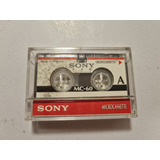 Fita Microcassete Virgem Sony Mc60