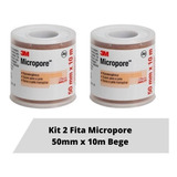 Fita Micropore 3m Bege 5cm X