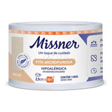 Fita Microporosa 2 5cm X 10m Micropore Bege Fita Cirúrgica