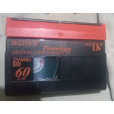 Fita Mini Dv 60 Minutos Digital Video Cassete Dvc Sony