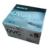 Fita Mini Dv Sony Dvm 60pr Caixa Com 05 Unidades