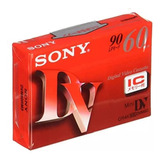Fita Mini Sony Dvm60r3 Com 03 Unidades Original