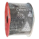 Fita Natal Aramada Figuras Natalinas 6 3x3 Ref yj7036