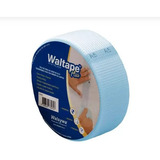 Fita Para Drywall Gesso Waltape Plus 45m Telada Azul