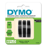 Fita Para Rotuladora Dymo Manual Organizer Preta