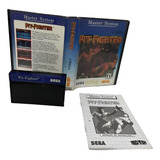 Fita Pit fighter Original Master System Completo Semi Novo