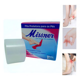 Fita Protetor Para O Pé Calcanhar Dedos Anti Atrito Calçado Cor Transparente Tamanho Da Calcanheira 25mm X 3 Metros