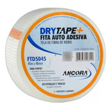 Fita Reforçada Conserta Parede Drywall Teto Isopor Placa