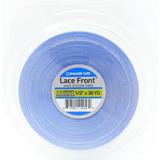 Fita Rolo Adesivo Lace Front Azul 36 Metros X 1 2cm