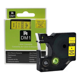 Fita Rotulador Dymo Compativel Amarela 45018 Colorpop Lm210