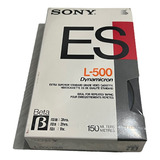 Fita Sony Betamax Virgem Es l 500 Lacrada Video Cassete K7