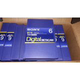 Fita Sony Digital Betacam Bct d6 43 Minutos Lote C 5