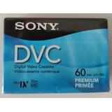 Fita Sony Dvc para Filmadora Mini Dv 60 Min nova 
