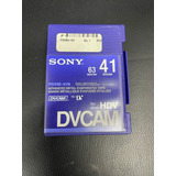 Fita Sony Dvcam Minidv 41min Hdv dv 63min Pdvm 41n