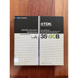 Fita Sony Para Gravador De Rolo Carretel Tdk Caixa Tdk