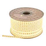 Fita Super Led 5050 Branco Quente 900 Leds Prova D agua 30m