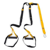 Fita Suspensao Funcional Tipo Trx Exercício Kit Be Stronger Cor Preto amarelo
