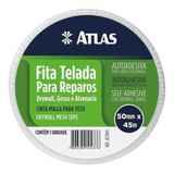 Fita Telada Auto Adesiva P Drywall Gesso Atlas 50mm X 45m