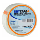 Fita Telada Drywal Autoadesiva Fibra De Vidro 45mx48mm