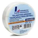 Fita Telada Drywall 48mm X 90m Parede Trincas Parede Gesso
