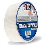 Fita Telada Drywall Tranlçada 100mm X 20 Metros Reparos Para Juntas Em Paredes De Gesso