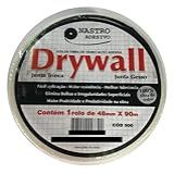 Fita Telada Fibra De Vidro Para Drywall 48x10 Metros