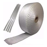 Fita Térmica Branca Termotape Escape 10 Metros 4 Zip Tie