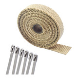 Fita Térmica Termotape Escapamento 1pol x10m Cor Natural